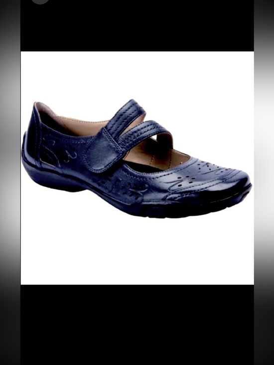 Ros Hommerson Shoes - Ros Hommerson Chelsea 9-1/2 N black leather comfort cushion Mary Jane shoes EUC